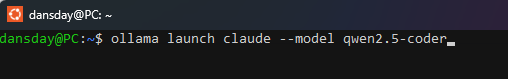 Running local language models