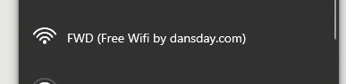 Free WiFi to my neighbors