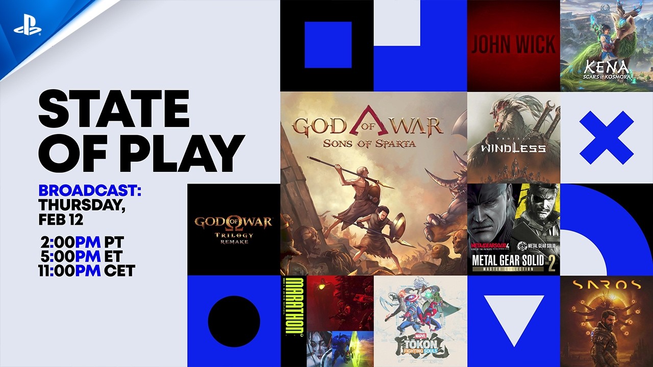 PlayStation Reveals New State of Play Games